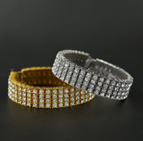 4 Row Tennis Bracelet 0 - Tophatter Daily Deals