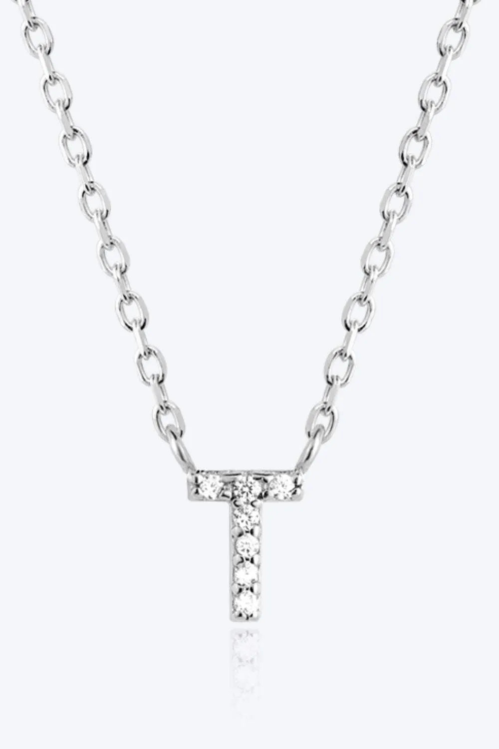 Q To U Zircon 925 Sterling Silver Necklace Necklaces - Tophatter Daily Deals