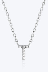 Q To U Zircon 925 Sterling Silver Necklace Necklaces - Tophatter Daily Deals