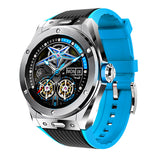Bluetooth Call Watch Local Music Pedometer Sleep Heart Rate Health Monitoring Sports Smart Watch Blue 0 - Tophatter Daily Deals