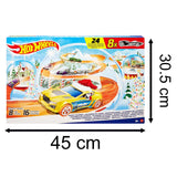 Hot Wheels Christmas Advent Calendar | 8 Hot Wheels Cars & 16 Accessories Advent Calendar - Tophatter Daily Deals