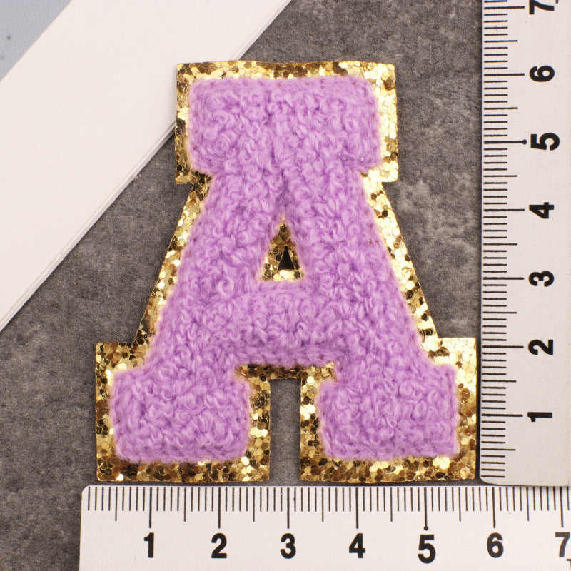 26 Letter Clothing Patch Embroider 1 Style 0 - Tophatter Daily Deals