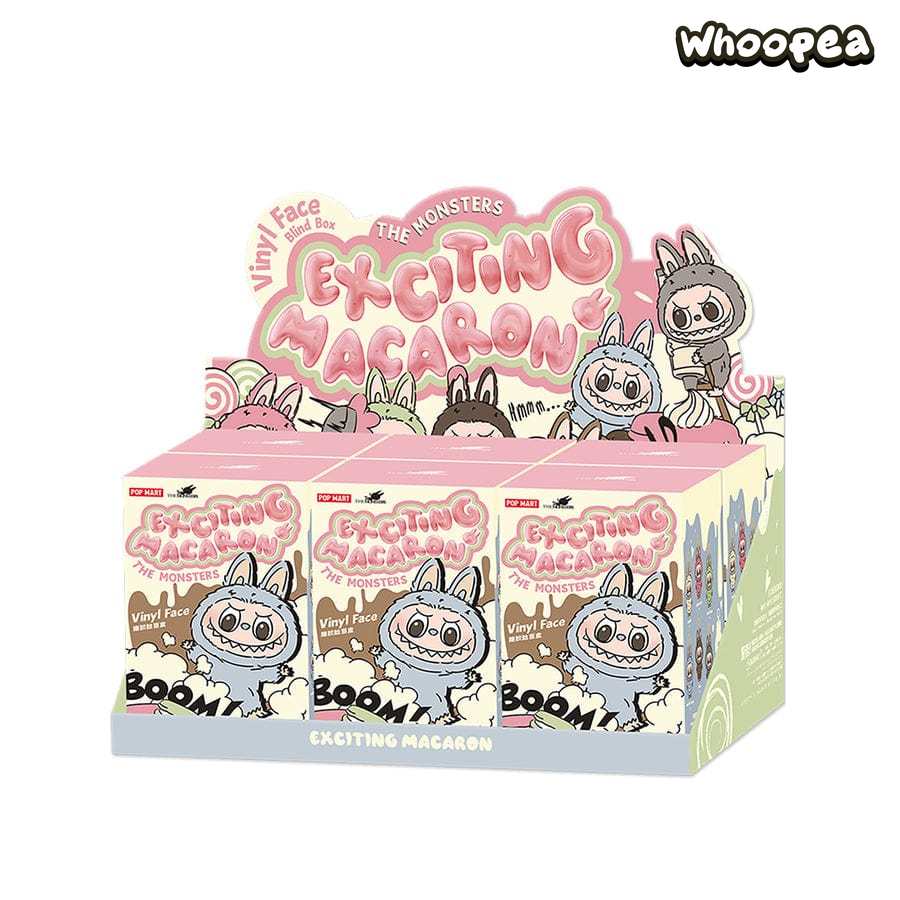 Labubu The Monsters Exciting Macaron Series Plush Pendant Blind Box 1 SET (6 BOXES) - Tophatter Daily Deals