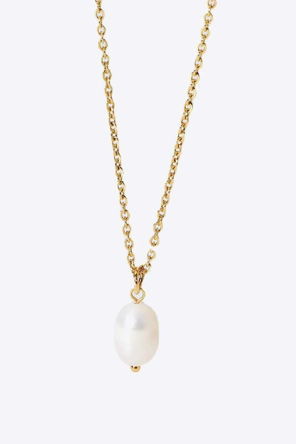 Freshwater Pearl Pendant Necklace Necklaces - Tophatter Daily Deals