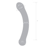 Glas 6 Inch Curved G Spot Dildo > Glass > Dildos - Tophatter Daily Deals