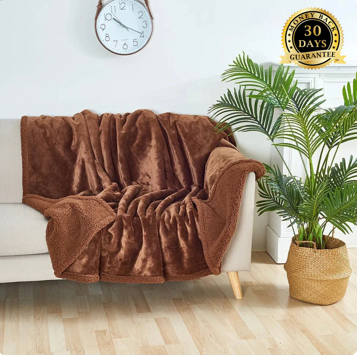 Waterproof Love Blanket™️ Brown Edition - Tophatter Daily Deals