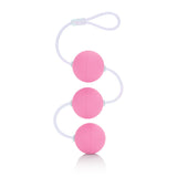 First Time Love Balls Triple Lover Pink Kegel Balls Set 1.25 Inch Each with Retrieval Loop > Sex Toys For Ladies > Kegel Exercise - Tophatter Daily Deals