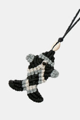 Cotton Cord Fish Shape Pendant Necklace Necklaces - Tophatter Daily Deals
