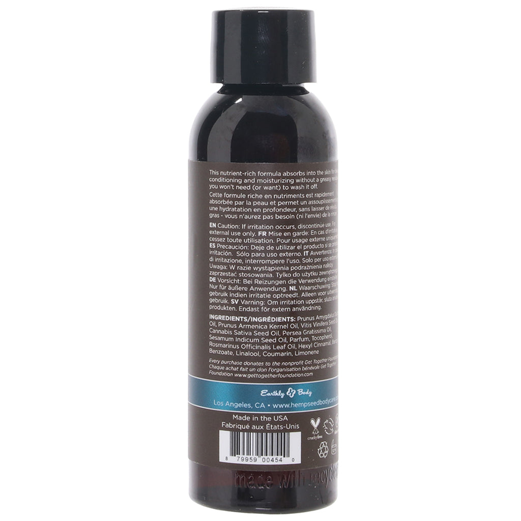 Hemp Seed Massage Oil 2oz/60ml in Moroccan Nights Sensual Love > Massage - Tophatter Daily Deals
