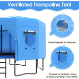 Trampoline Tent Canopy with Windows Trampolines - Tophatter Daily Deals