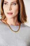 Adored Curb Chain Stainless Steel Necklace Necklaces - Tophatter Daily Deals