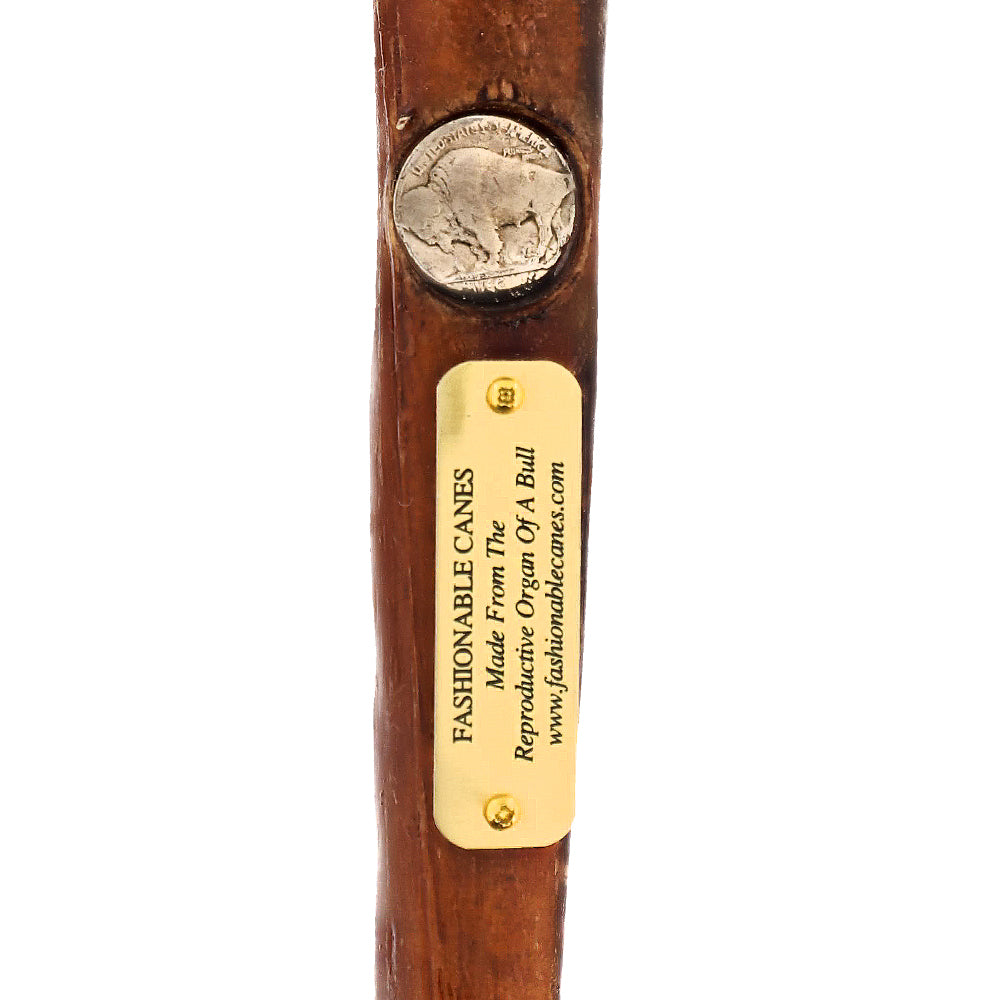 Bull Organ Tourist Handle Walking Cane Bull Organ Penis Walking Cane - Tophatter Daily Deals
