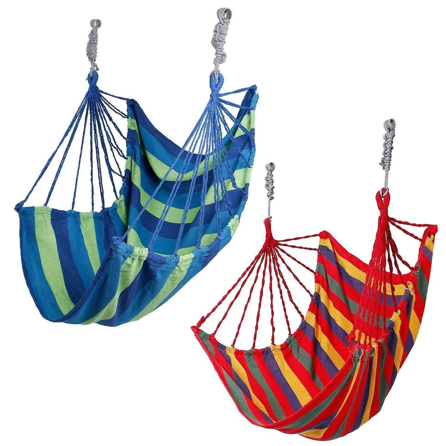 440lbs Hanging Hammock with 2 Pillows Garden & Patio - Tophatter Daily Deals
