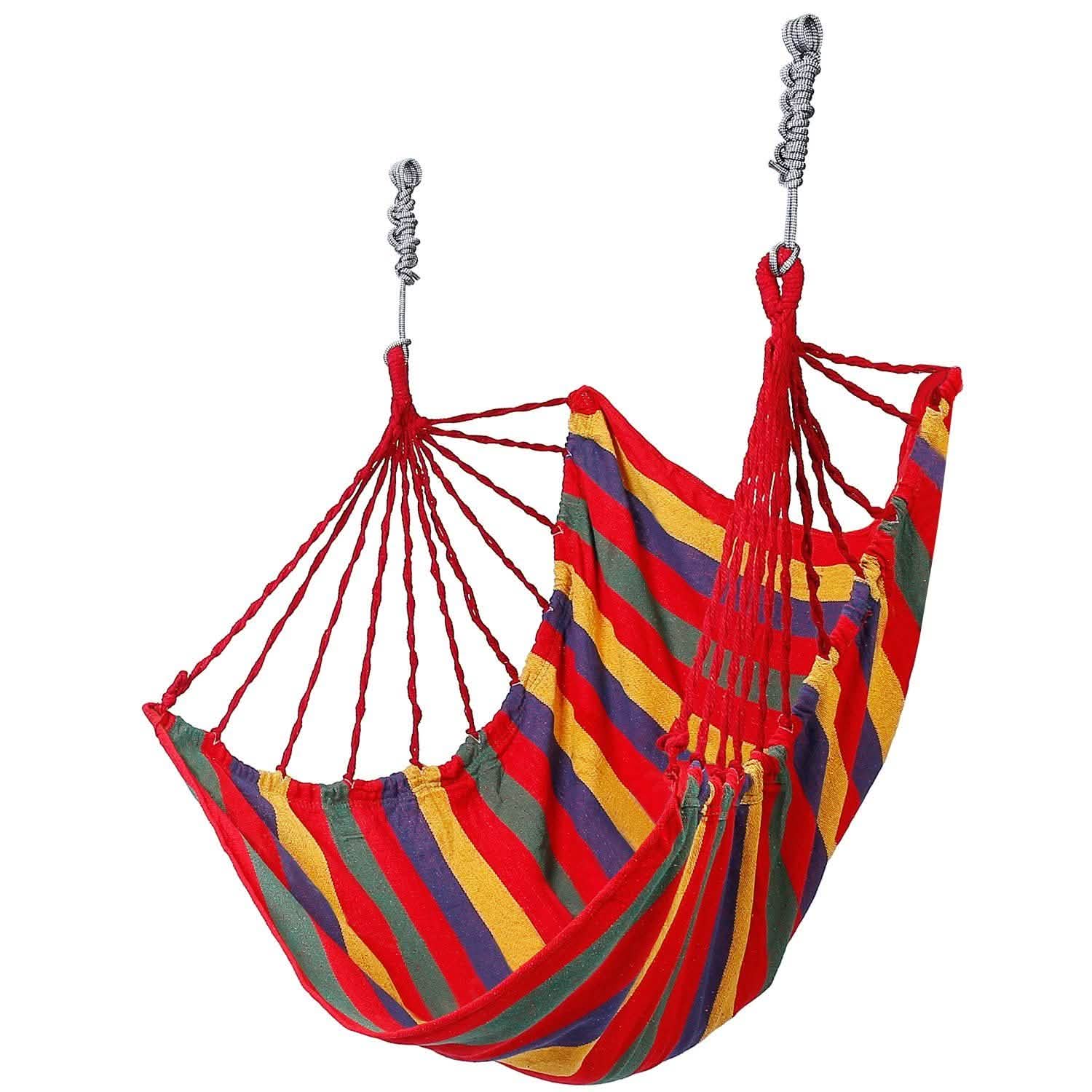 440lbs Hanging Hammock with 2 Pillows Garden & Patio - Tophatter Daily Deals
