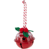 Pack of 12 Small Festive Jingle Bell Baubles | Christmas Tree Ornaments - 4cm Baubles - Tophatter Daily Deals