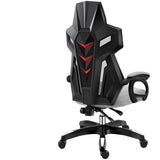 Backrest Staff Ergonomic Game Swivel Chair Reclinable Seat Black frame gray mesh 0 - Tophatter Daily Deals