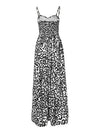 Leopard Sweetheart Neck Cami Dress Casual Dresses - Tophatter Daily Deals