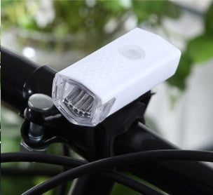 Bicycle headlight USB rechargeable White 0 - Tophatter Daily Deals