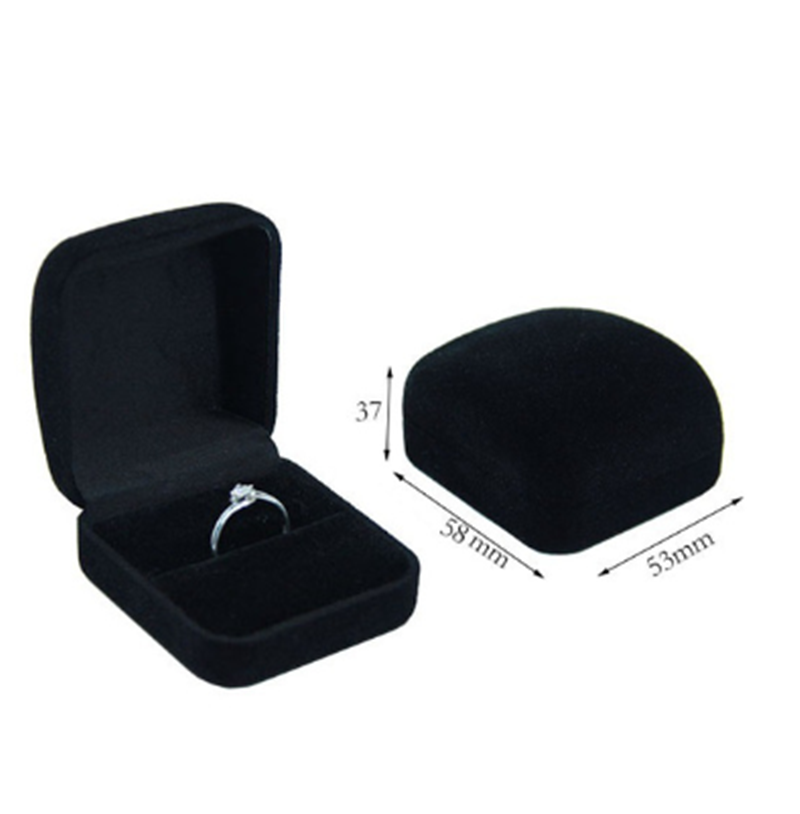 Butterfly Buckle Badge Flannel Pin Buckle Brooch Gift Storage Box Black 0 - Tophatter Daily Deals