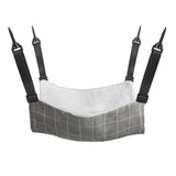 Lamb Fleece Cat Hanging Beds Pets Cage Hammock Bed For Kitten Hanging Seat Indoor Durable Winter Cat Bed Kitty Nest Puppy Cushion Pet Products Gray Plaid Autumn And Winter Pet Beds - Tophatter Daily Deals