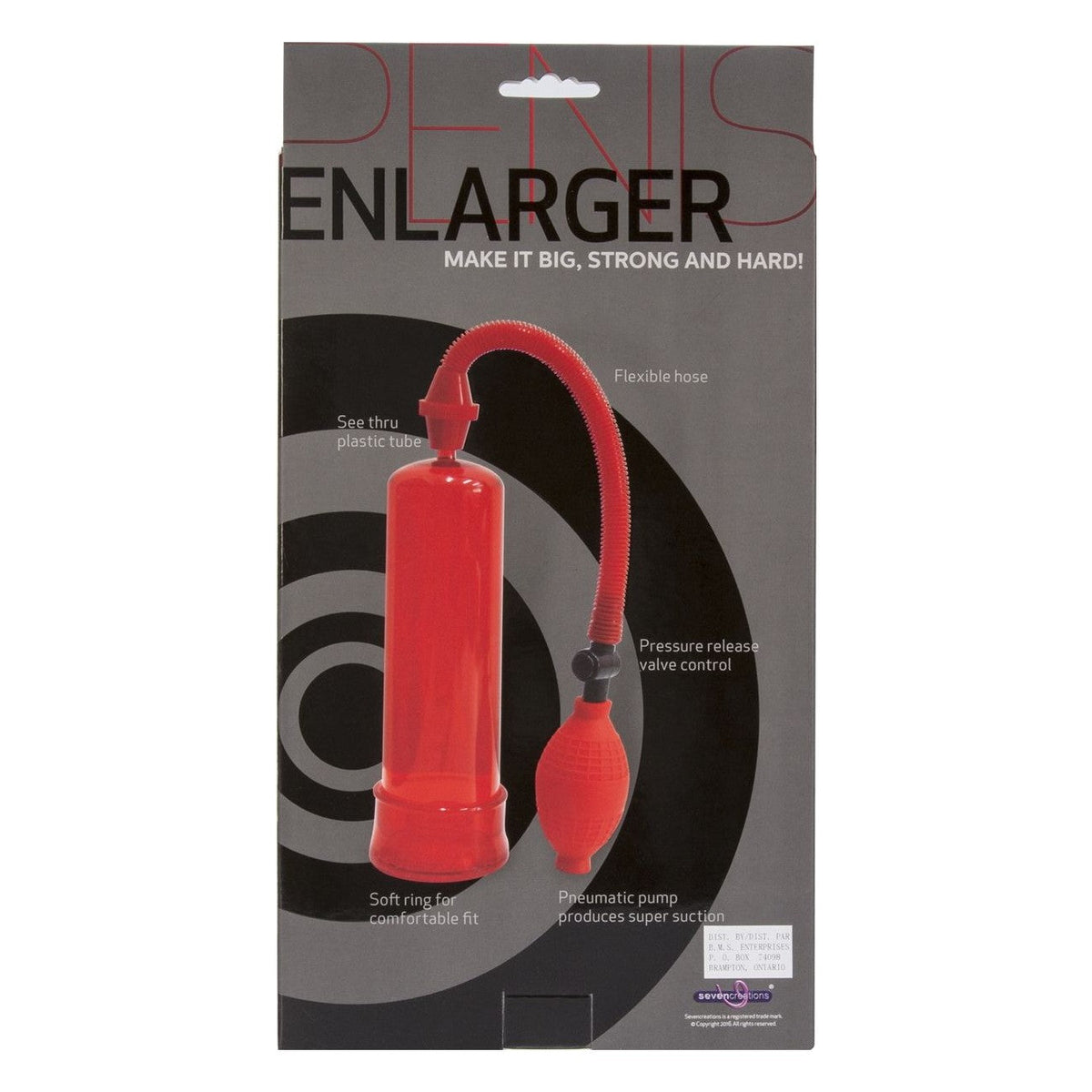 Penis Enlarger Pump in Smoke Gray Penis Pumps - Tophatter Daily Deals