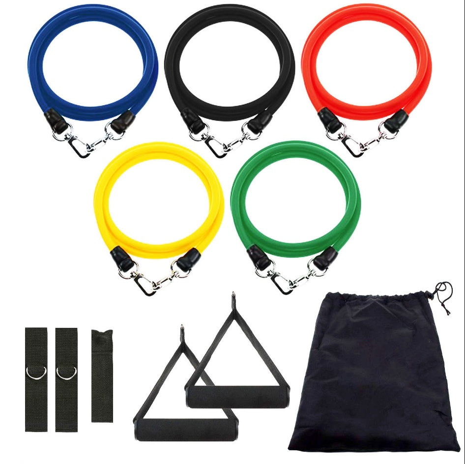11-piece suit fitness rally pull rope 0 - Tophatter Daily Deals