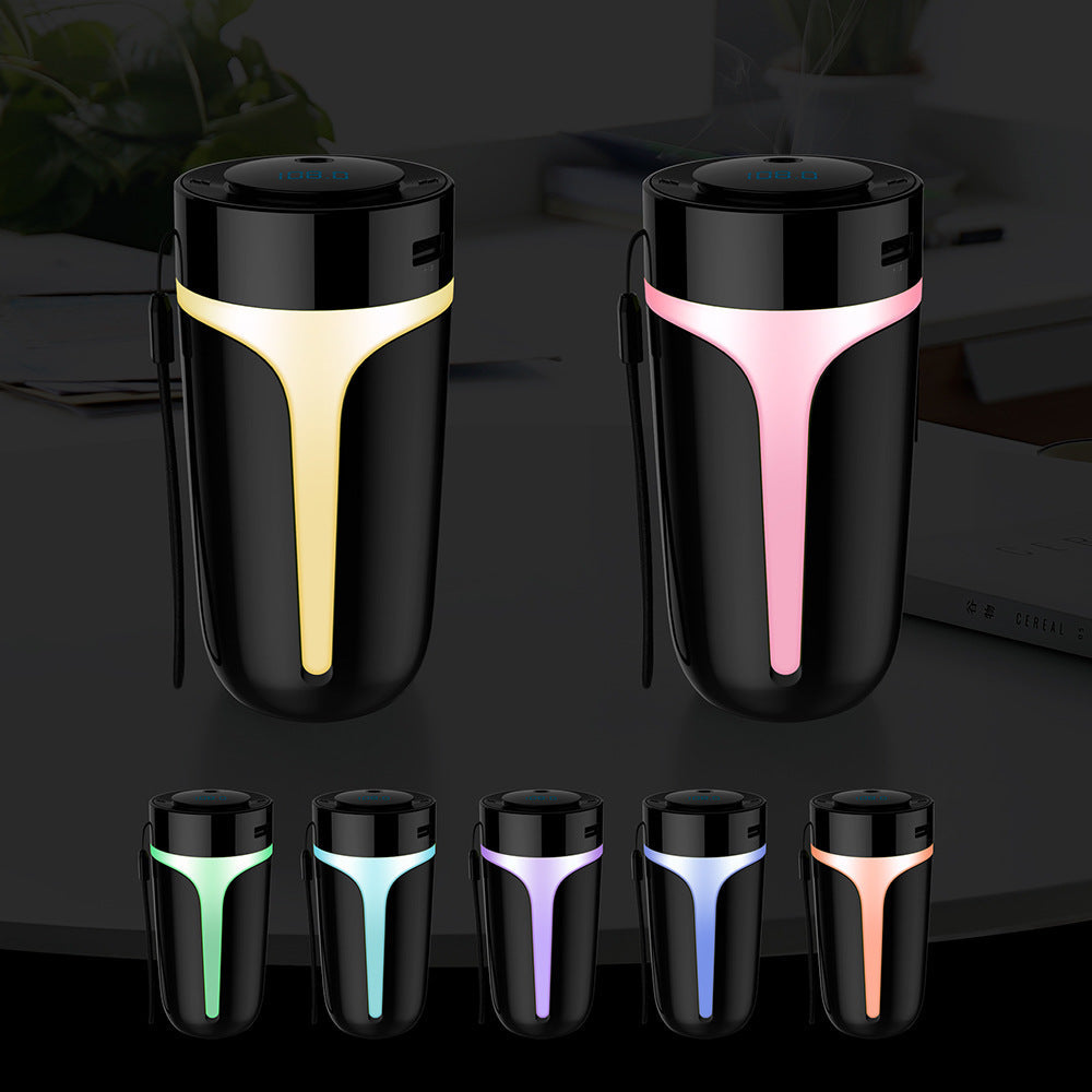 Air purification with humidifier in Bluetooth music car 0 - Tophatter Daily Deals