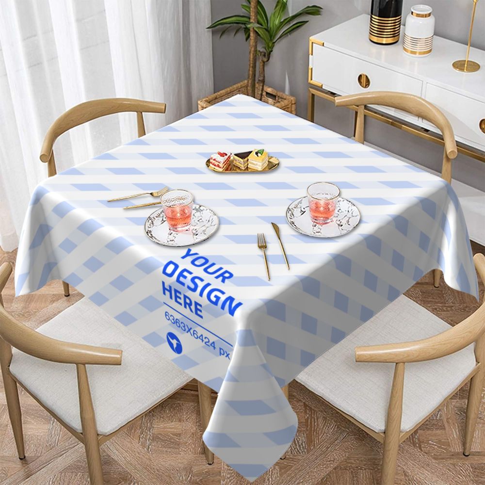 Anti-splash And Oil-proof Square Decorative Tablecloth 7 - Tophatter Daily Deals