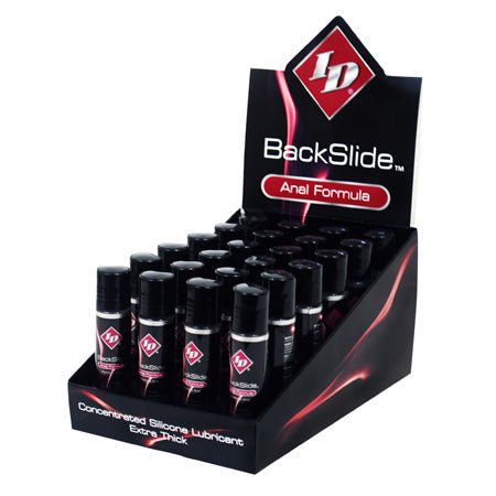 ID BackSlide Silicone Anal Lubricant Counter DP (24) - Tophatter Daily Deals