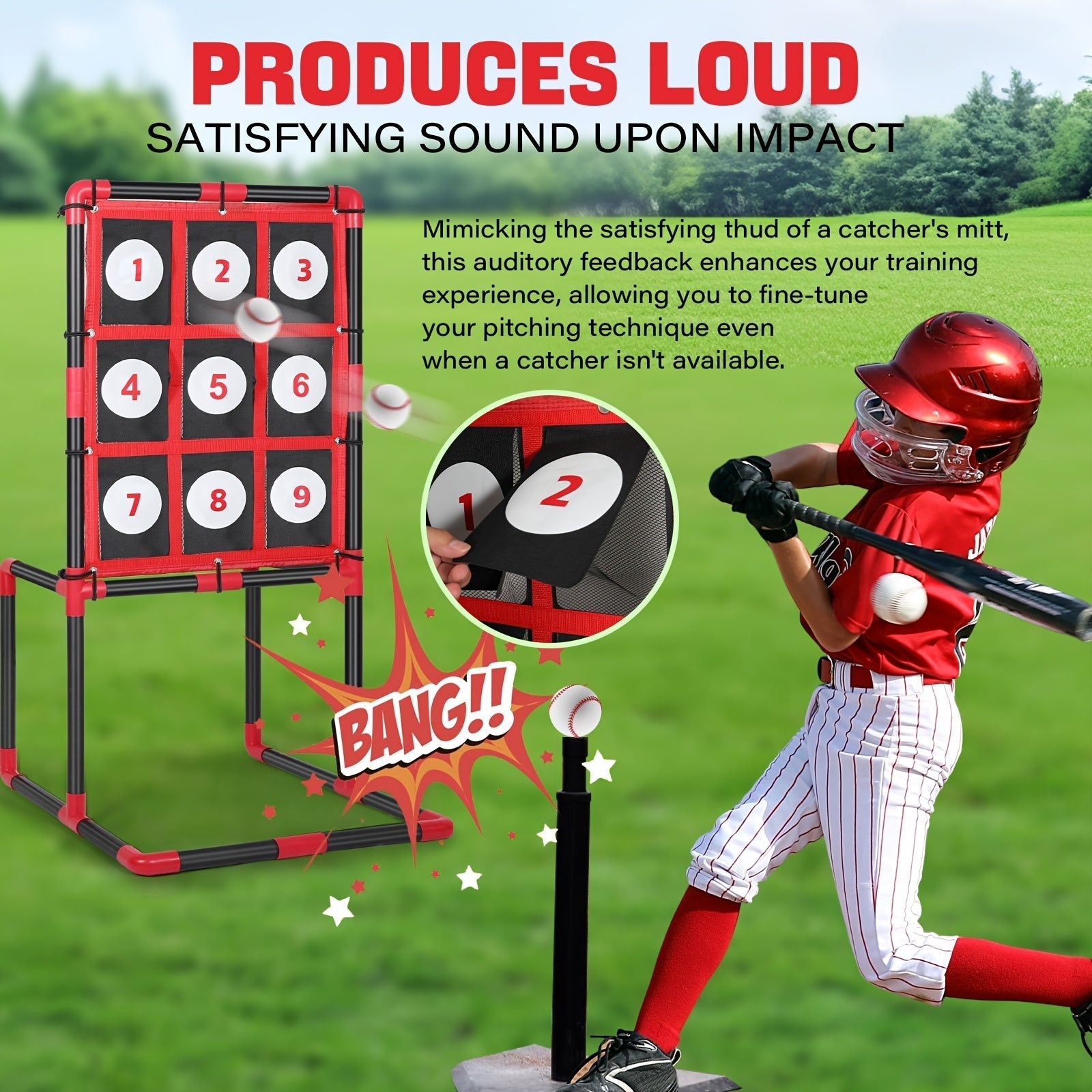 Baseball Strike Zone Target with Pockets Sports & Outdoor - Tophatter Daily Deals