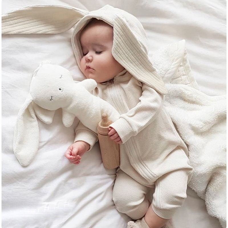 Baby Rompers Jumpsuit Newborn Clothing White 0 - Tophatter Daily Deals