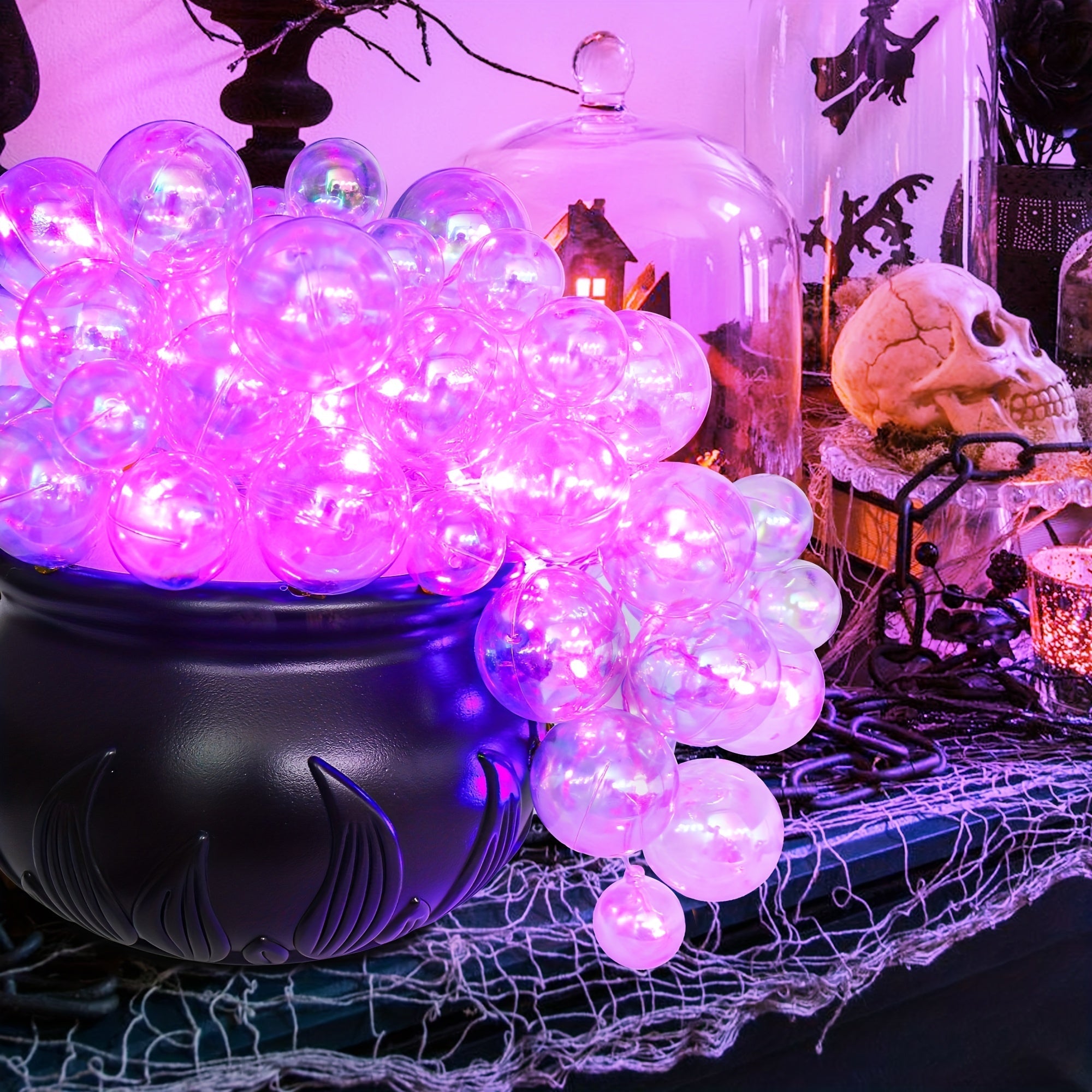 Patio Halloween Witch Cauldron Set Halloween - Tophatter Daily Deals