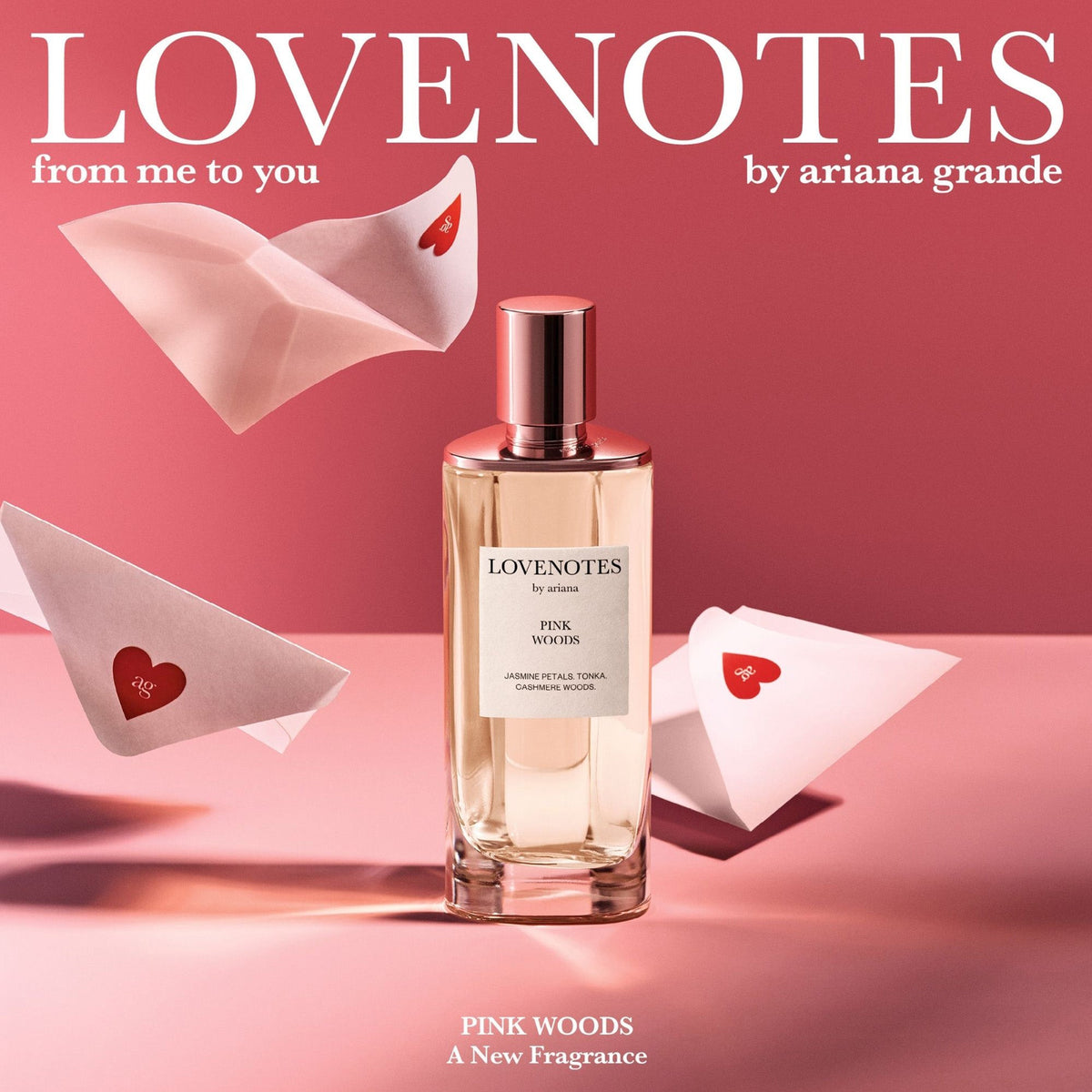 Ariana Grande Lovenotes Pink Woods Eau De Parfum 30ml Spray - Tophatter Daily Deals