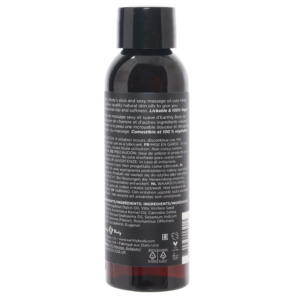Edible Massage Oil 2oz/60ml in Succulent Strawberry Sensual Love > Massage - Tophatter Daily Deals