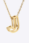 A to J Letter Pendant Nekclace Necklaces - Tophatter Daily Deals