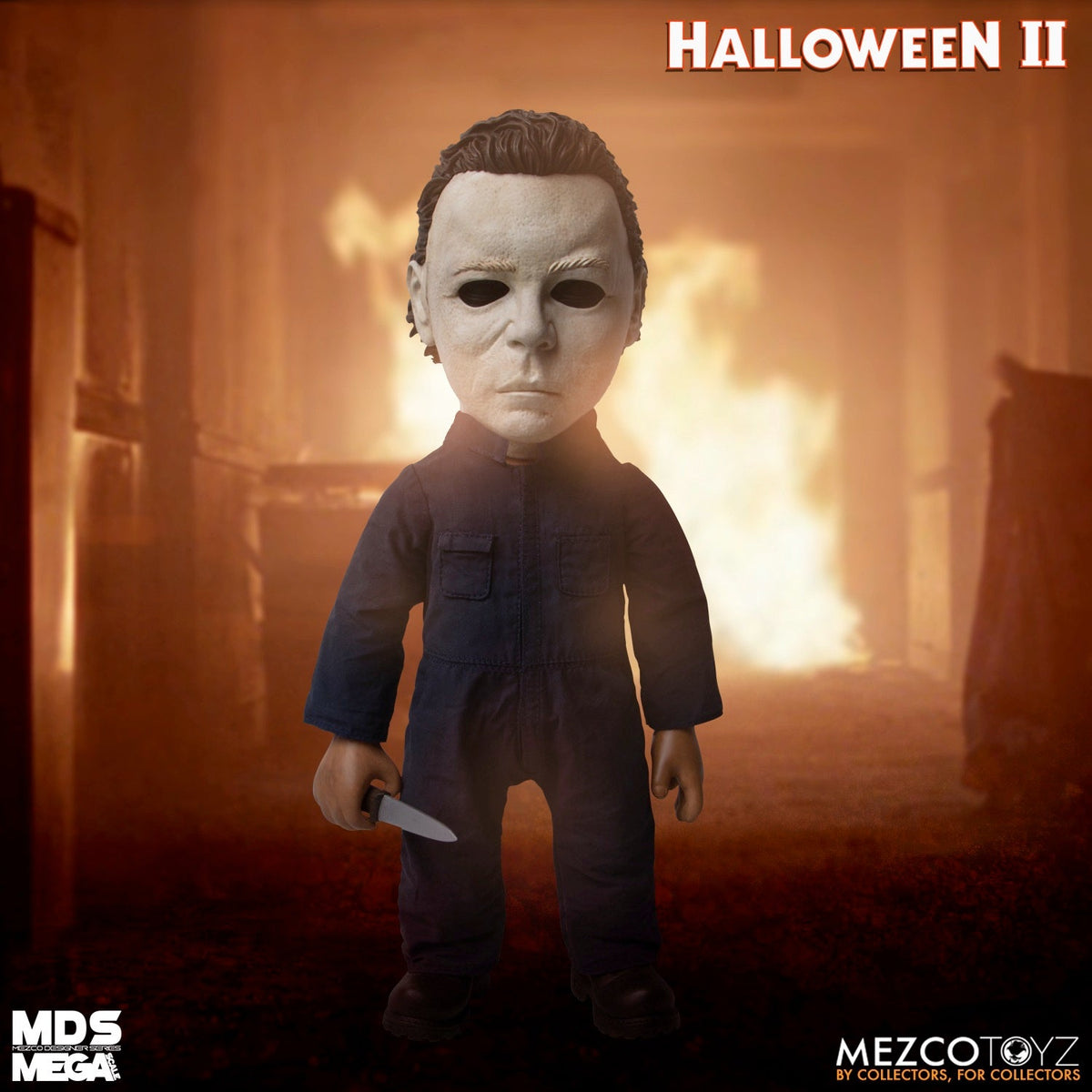 Halloween 2 - Michael Myers 15" Mezco Designer Series Mega Scale with Sound Collectible Figure - Tophatter Daily Deals