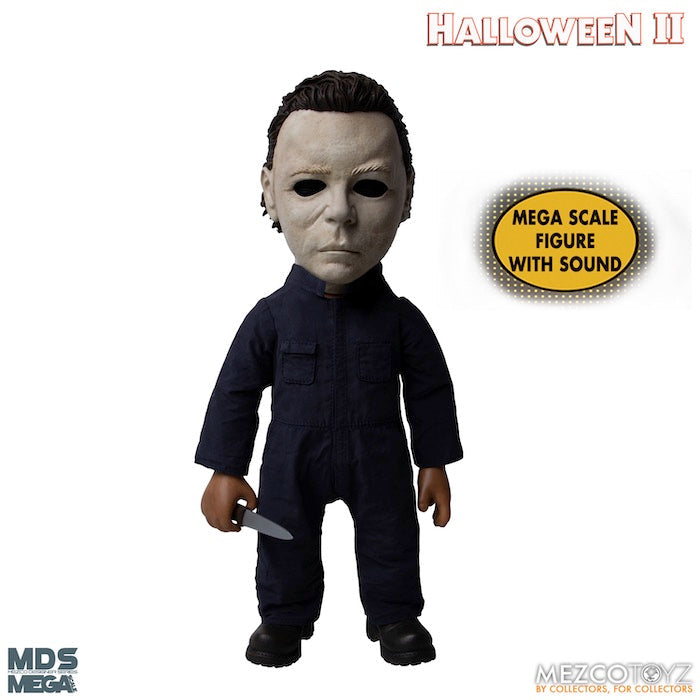 Halloween 2 - Michael Myers 15" Mezco Designer Series Mega Scale with Sound Collectible Figure - Tophatter Daily Deals