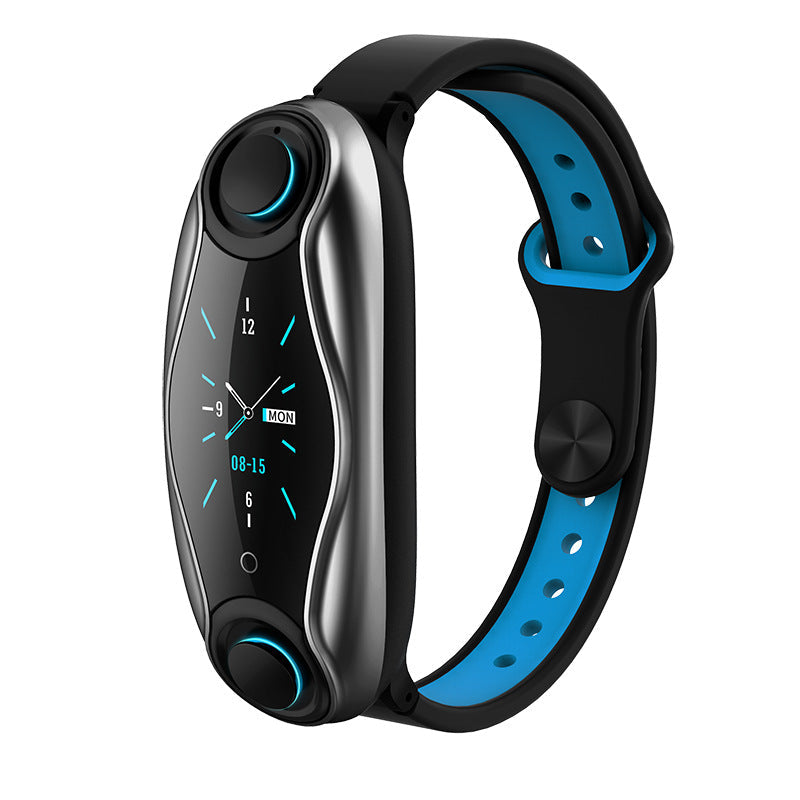 Bluetooth headset bracelet Silver 7 - Tophatter Daily Deals