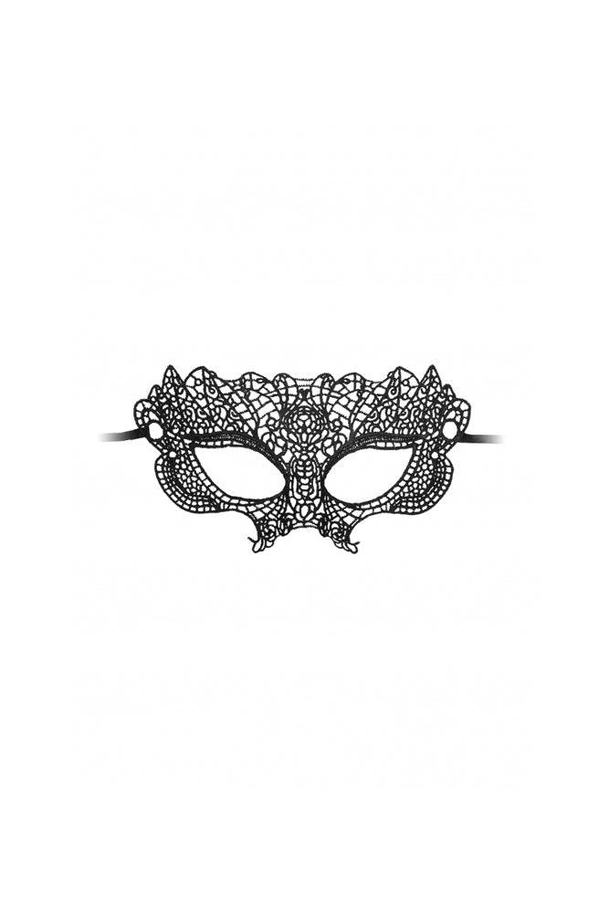 Ouch by Shots Toys - Princess Lace Mask - Black BDSM - Tophatter Daily Deals