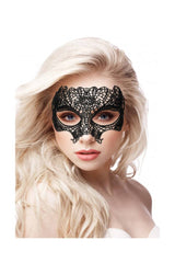 Ouch by Shots Toys - Princess Lace Mask - Black BDSM - Tophatter Daily Deals