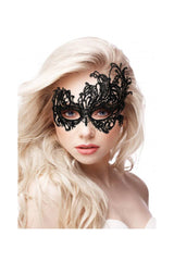 Ouch by Shots Toys - Royal Lace Mask - Black BDSM - Tophatter Daily Deals