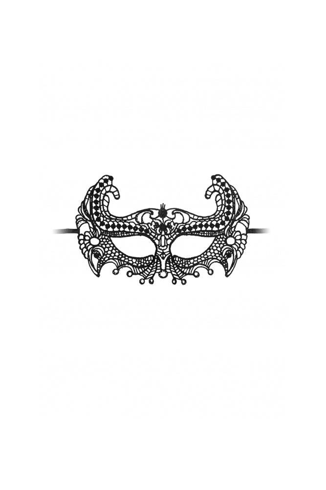 Ouch by Shots Toys - Empress Lace Mask - Black BDSM - Tophatter Daily Deals
