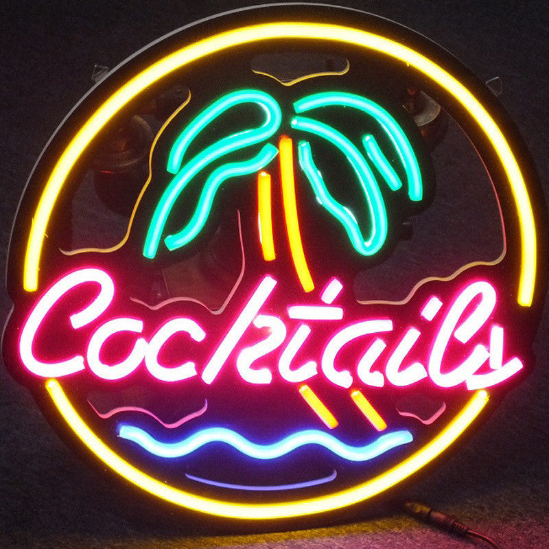 Advertising Lights, Led Interior Decoration, Cocktaily English 0 - Tophatter Daily Deals