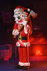 Terrifier 3 – Toony Terrors Santa Art the Clown (Bloody Version) Collectible Figure - Tophatter Daily Deals