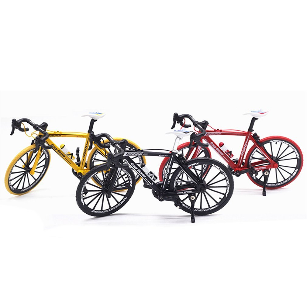 Alloy simulation bicycle decoration road bike 0 - Tophatter Daily Deals