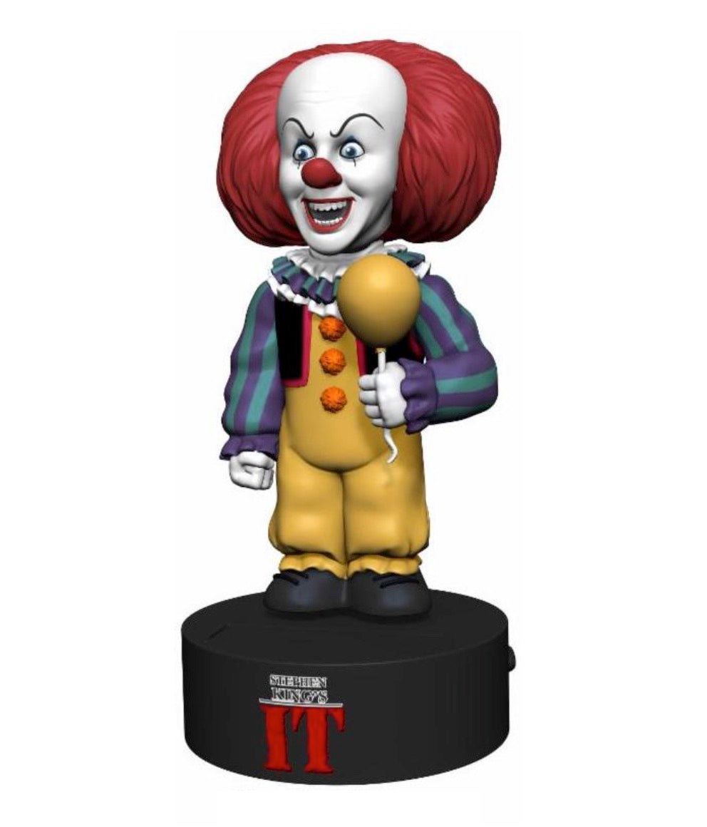 IT – Pennywise Solar-Powered Body Knocker Collectible Figure - Tophatter Daily Deals