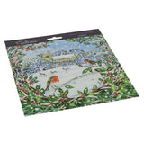 Robin & Deer Christmas Advent Calendar | Wreath Christmas Advent Calendar Advent Calendar - Tophatter Daily Deals