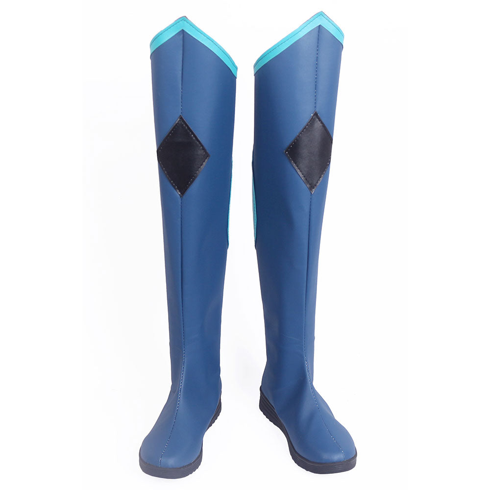 The Dragon Prince Rayla Blue Green Shoes Cosplay Boots Shoes/Boots - Tophatter Daily Deals