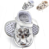 baby toddler shoes baby big flower PU sandals 0 - Tophatter Daily Deals