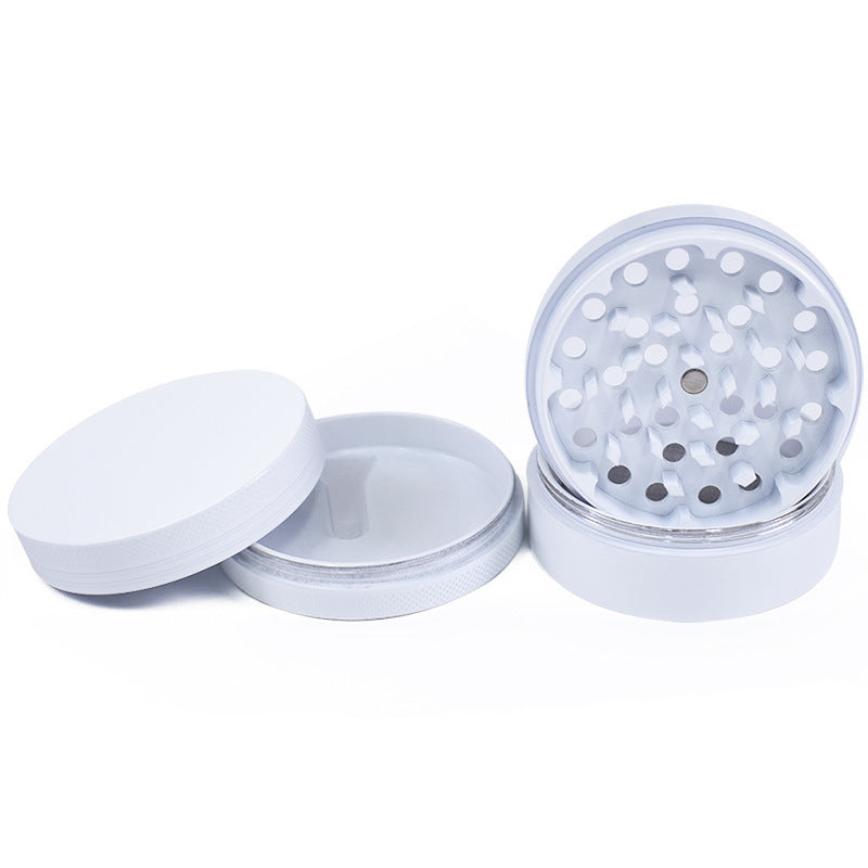 Aluminum Alloy Non-oxidizing Four-layer Ceramic Paint Smoke Grinder 0 - Tophatter Daily Deals